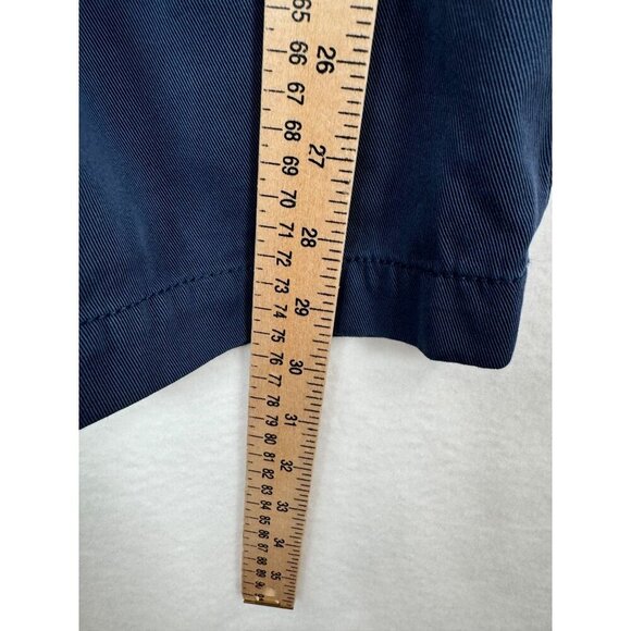 Zara Side striped high waist wide leg cargo Trousers dark navy 90s sz S - Picture 6 of 10